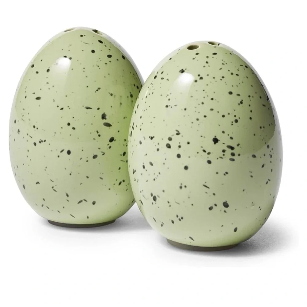 Sur La Table NWT Easter Egg Salt & Pepper Shaker Set